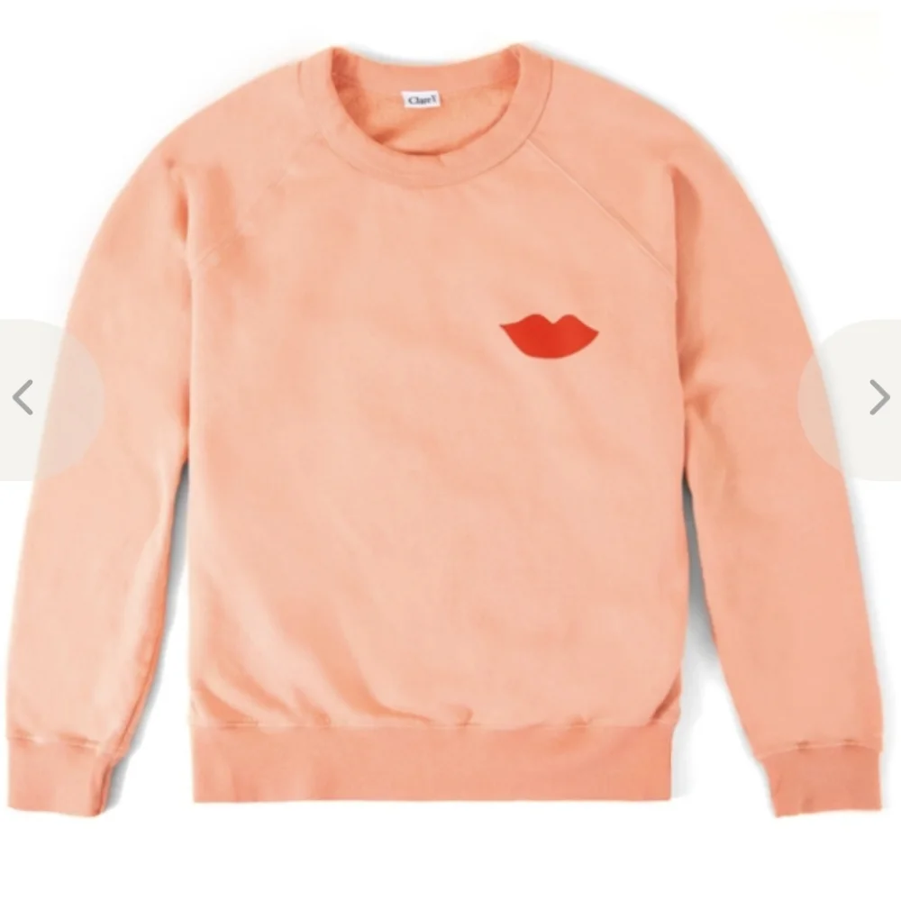 Clare V Lips Sweatshirt - Picture 1 of 11